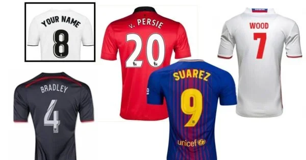 Football Shirt Printing Newton Abbot