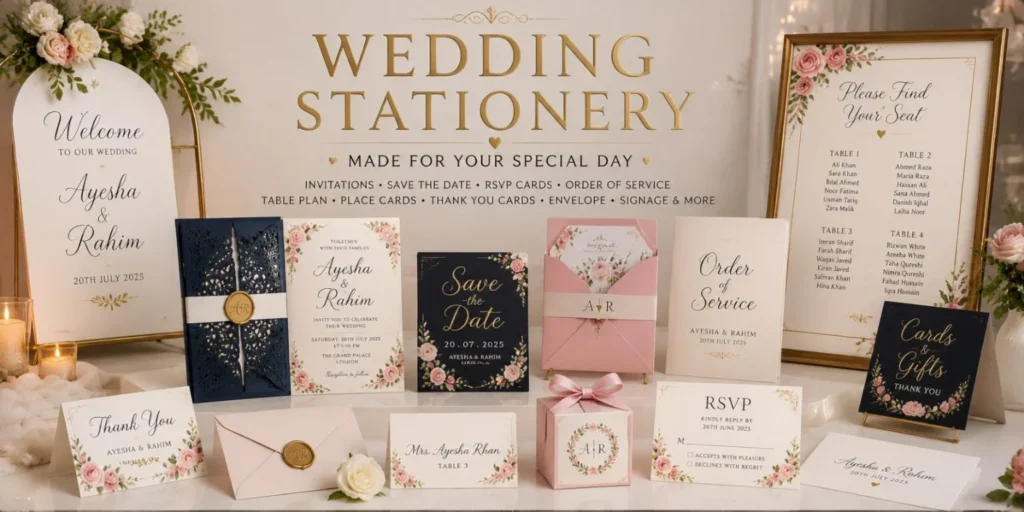 Wedding Stationery Printing Newton Abbot